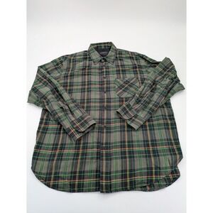 Rag & Bone Flannel Shirt Men's XLarge Fit 3 Plaid Multicolor 100% Cotton